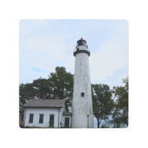 Pointe Aux Barque Lighthouse on a