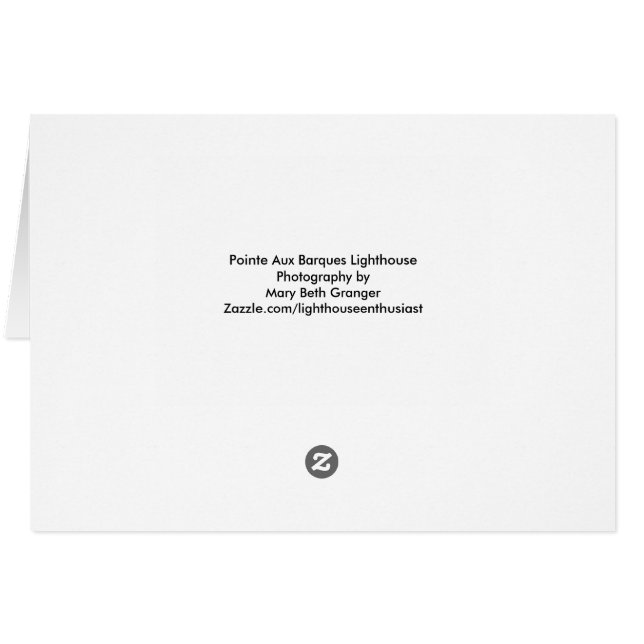 Pointe Aux Barques Lighthouse (Back Horizontal)