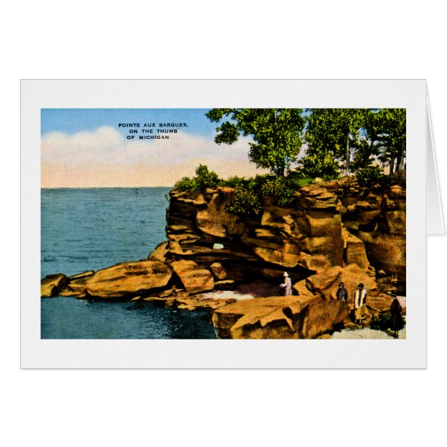 Pointe Aux Barques of the Thumb of Michigan (Front Horizontal)