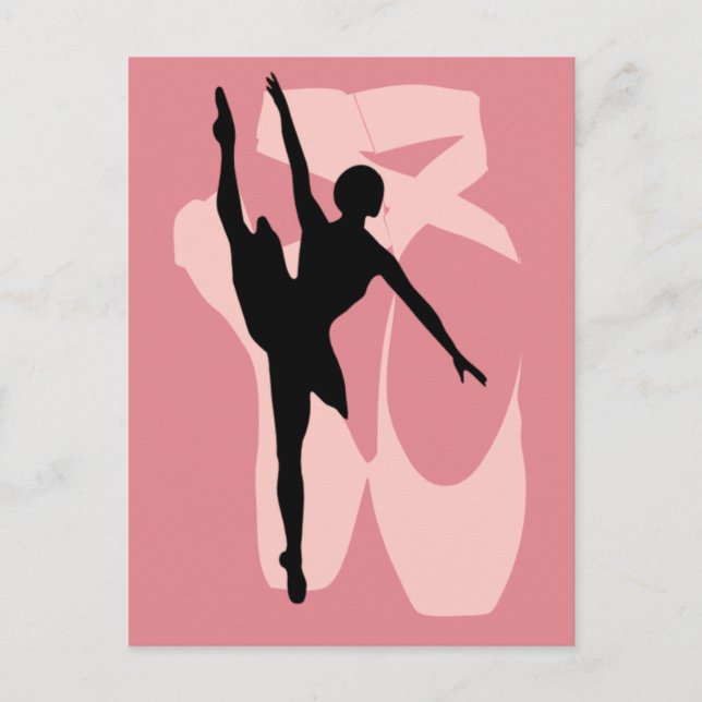 Pointe Ballet Postcard (Front)
