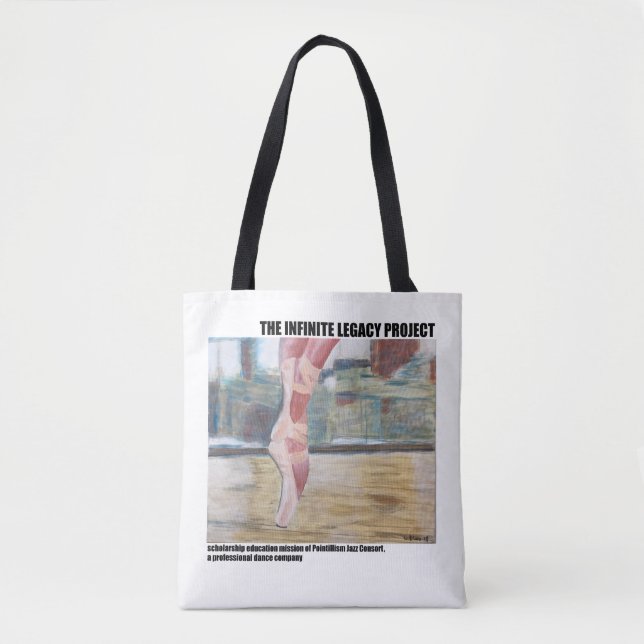 POINTE OF ART TOTE BAG (Front)
