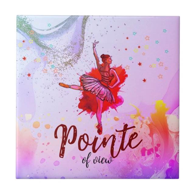 Pointe of View | Ballet for Girls Tile (Front)
