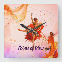 Pointe of View | Elegant Ballerina Art