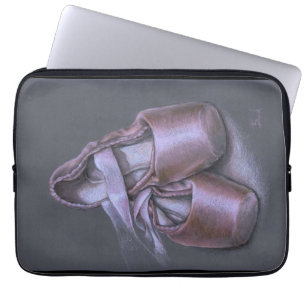 Pointe shoes laptop sleeve