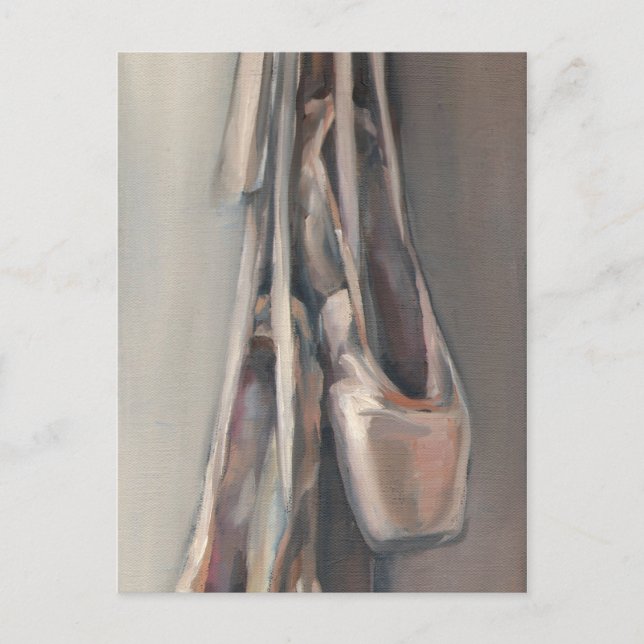 Pointe shoes postcard (Front)