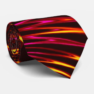 Pointed curves from pink to fire-coloured tie