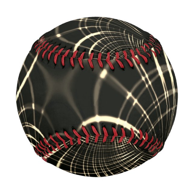 Pointed curves in khaki colour and dark background baseball (Front)