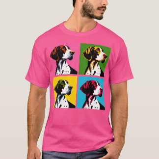 Pointer Art Dog Lovers T-Shirt