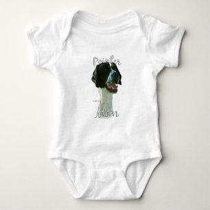 Pointer (blk) Mum 2 Baby Bodysuit