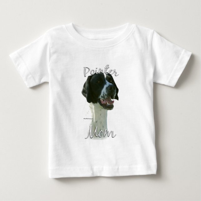 Pointer (blk) Mum 2 Baby T-Shirt (Front)