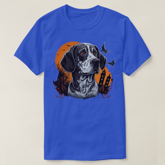 Pointer dog halloween 1 T-Shirt (Design Front)