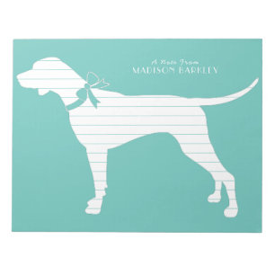 Pointer Dog Puppy English Setter Notepad
