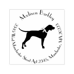 Pointer Dog Puppy English Setter Self-inking Stamp