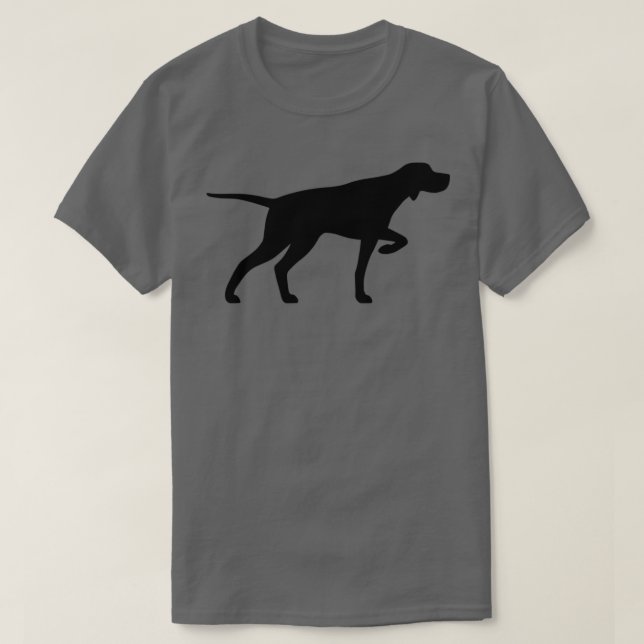 Pointer Dog Silhouettes T-Shirt (Design Front)