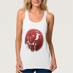 Pointer Dog Tank Top Shirt Women's Dog Lover Shirt