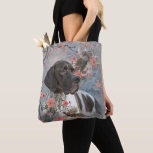 Pointer, Hunting Tote Bag