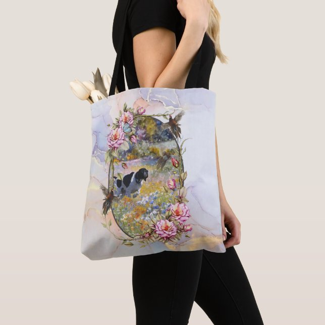 Pointer,  Hunting  Tote Bag (Close Up)