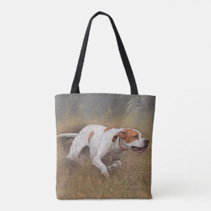 Pointer, Hunting Tote Bag