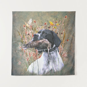 Pointer,  Hunting Woodcock Tapestry