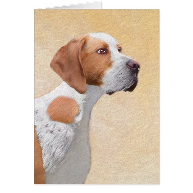 Pointer Painting - Cute Original Dog Art (Front)