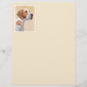 Pointer Painting - Cute Original Dog Art