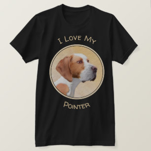 Pointer Painting - Cute Original Dog Art T-Shirt