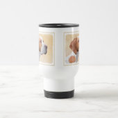 Pointer Painting - Cute Original Dog Art Travel Mug (Center)