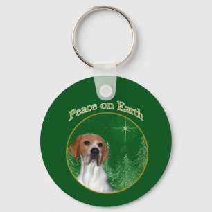 Pointer Peace Key Ring