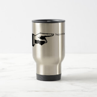 Pointer Support the Arts travel mug