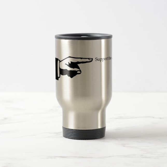 Pointer Support the Arts travel mug (Center)