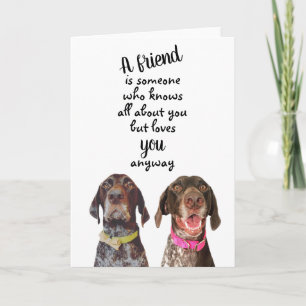 PointerProblems Friendship Greeting Card