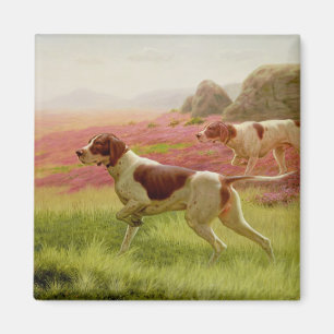 Pointers in a Landscape, 19th century Magnet
