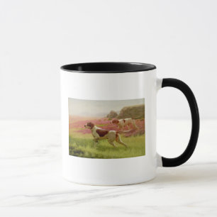 Pointers in a Landscape, 19th century Mug