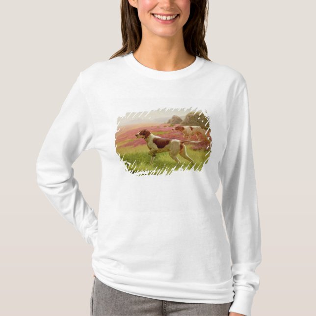 Pointers in a Landscape, 19th century T-Shirt (Front)