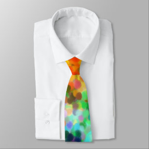 Pointillism Chakra Tie