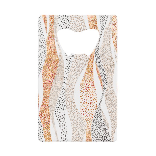 Pointillism Wavy Polka: Cute Doodle Textile (Front)