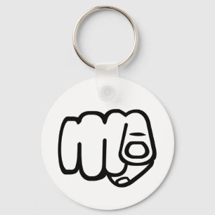 Pointing Finger - You Key Ring