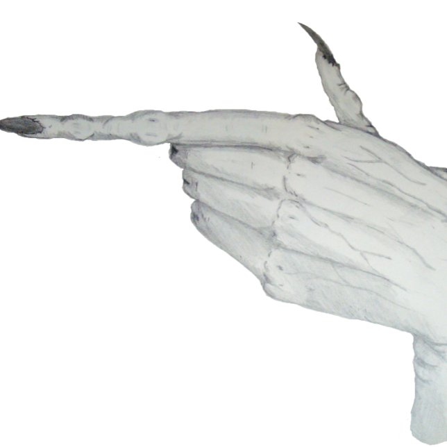 Pointing scary monster gnarled hand fun slogan T-Shirt (Creator Uploaded)