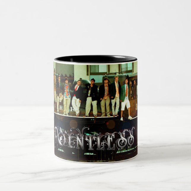 Pointless '09-'10 Group Two-Tone Coffee Mug (Center)