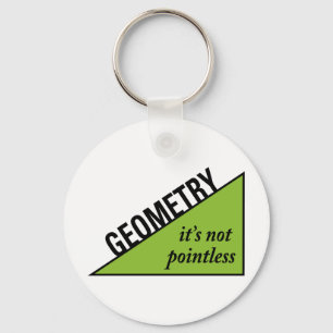 Pointless Geometry Key Ring
