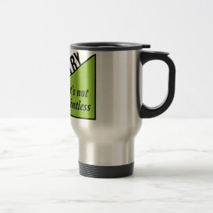 Pointless Geometry Travel Mug
