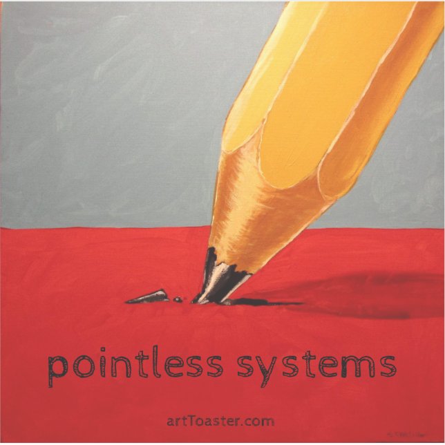 pointless tablet n laptop sticker (Front)