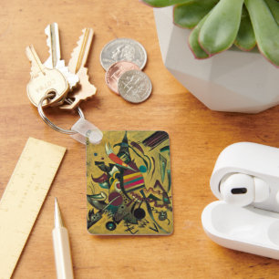Points by Wassily Kandinsky, Vintage Expressionism Key Ring