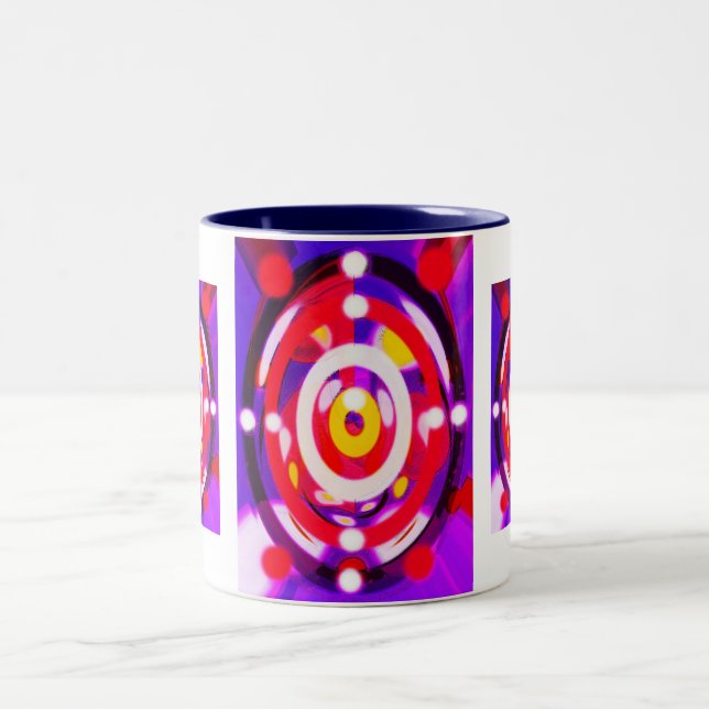 Points in Time Two-Tone Coffee Mug (Center)