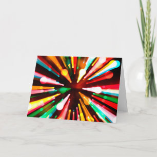 Points Of Lights Holiday Card
