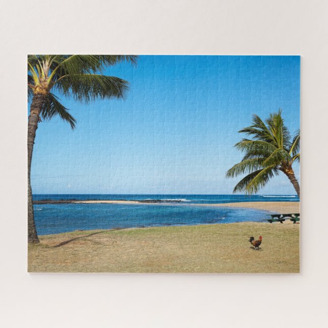 Poipu Beach Jigsaw Puzzle (Horizontal)