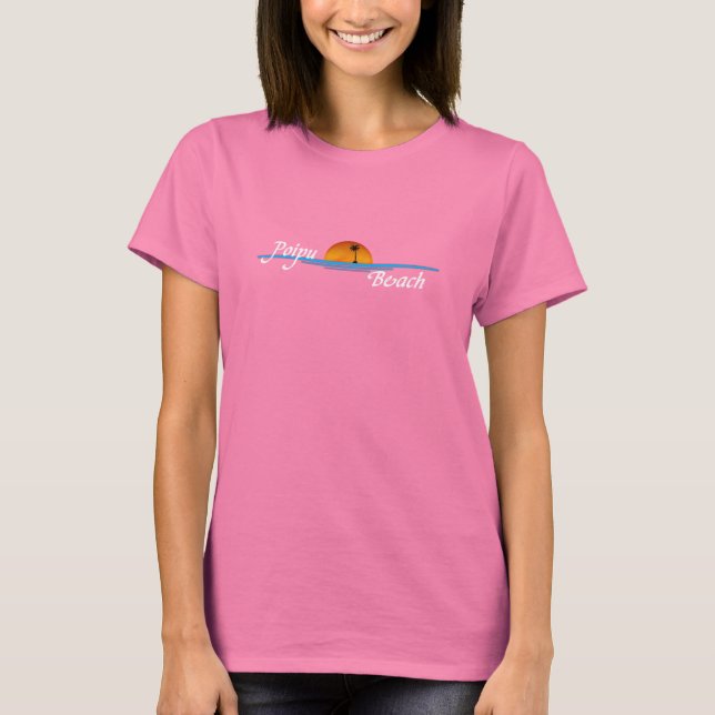 Poipu Beach Sunset Shirt (Front)