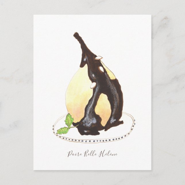 Poire Belle Helene Postcard (Front)