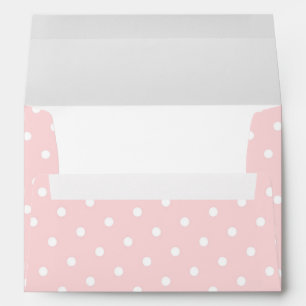 Pois Baby Shower Girl Pink Envelope