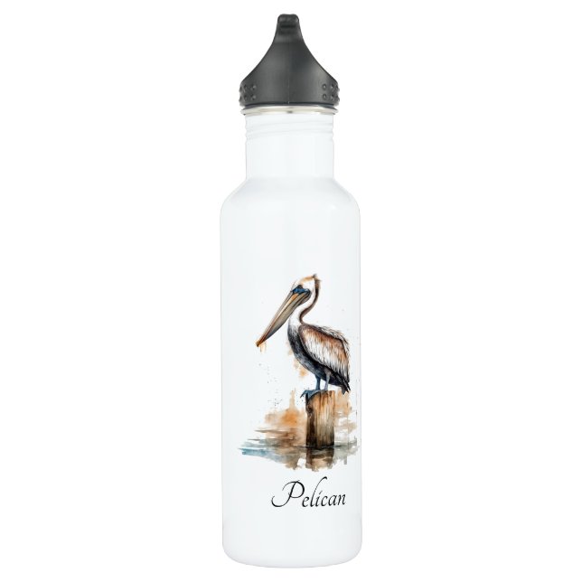 Poise of the Pelican   710 Ml Water Bottle (Right)